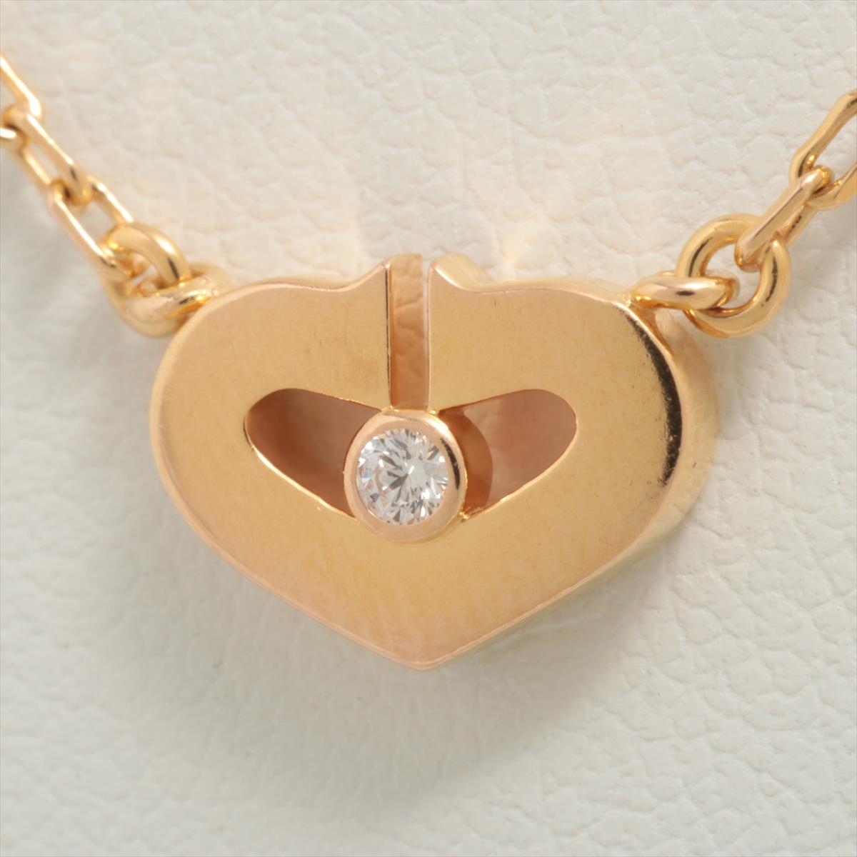 1P diamond 750(YG) Necklace